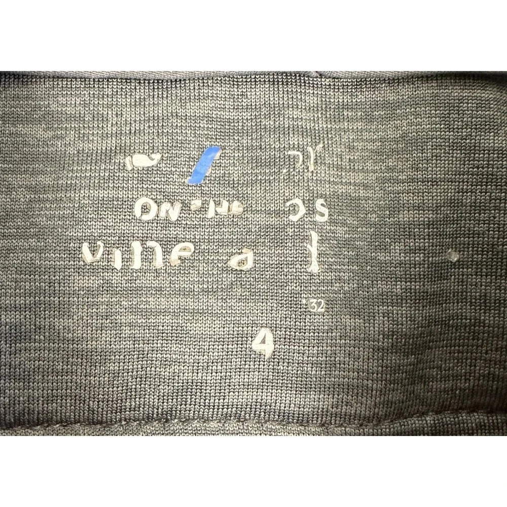 Vineyard Vines On-The-Go Shorts Mens 42 Grey OTG Performance Golf Chino Stretch